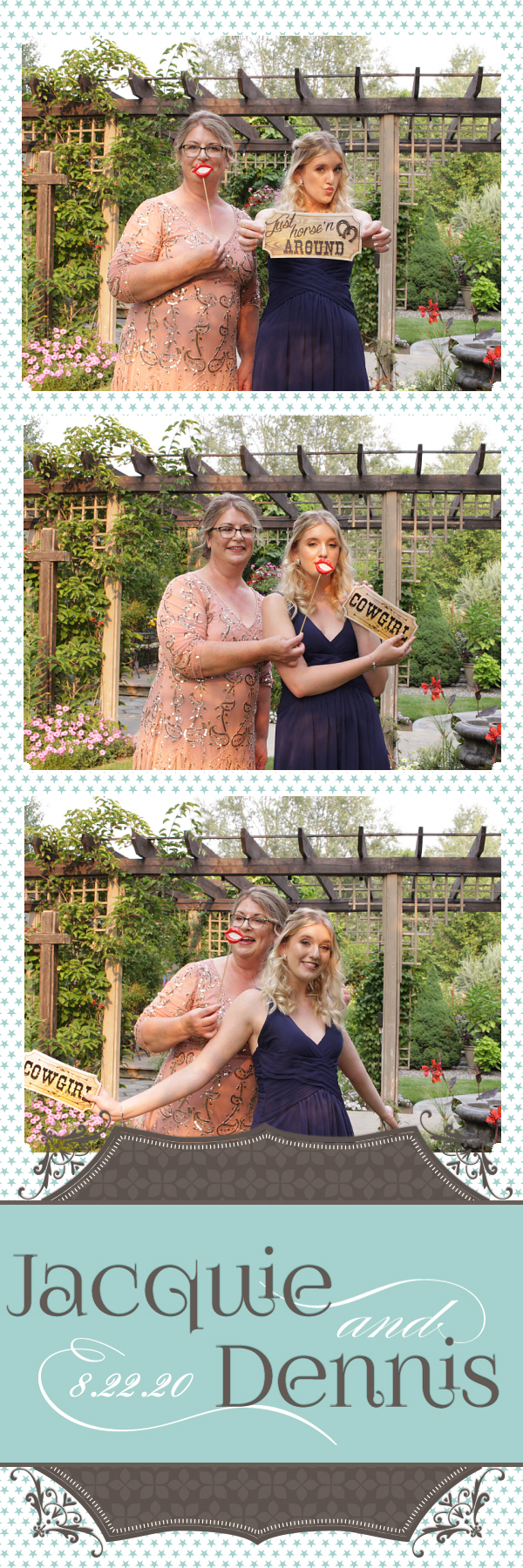 Jacquie & Dennis’ Wedding | View more photos from the event at gallery.photoboothbillings.com/u/PhotoBoothBillings/Jacquie-Dennis’-Wedding
